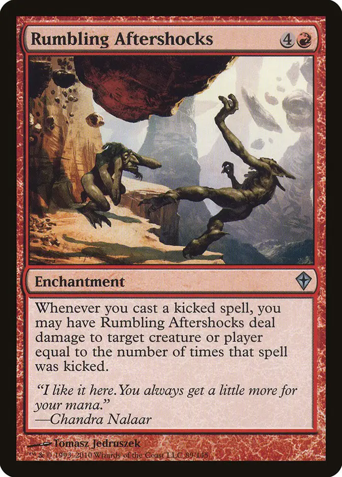 Rumbling Aftershocks (Worldwake)