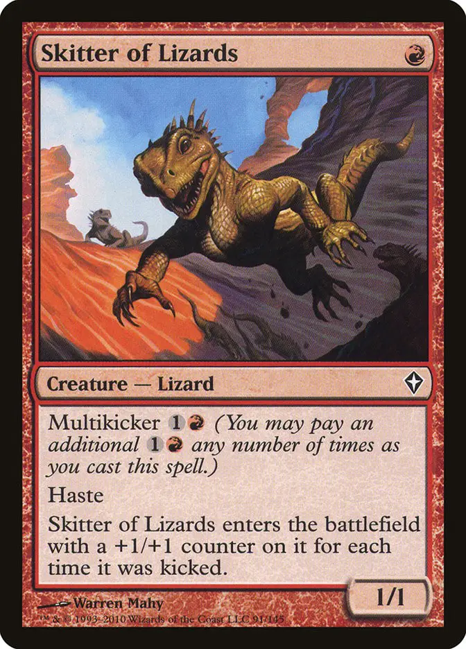 Skitter of Lizards (Worldwake)