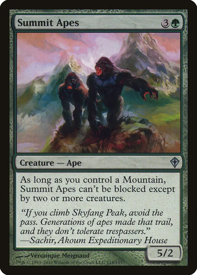 Summit Apes (Worldwake)