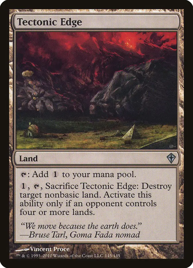 Tectonic Edge (Worldwake)