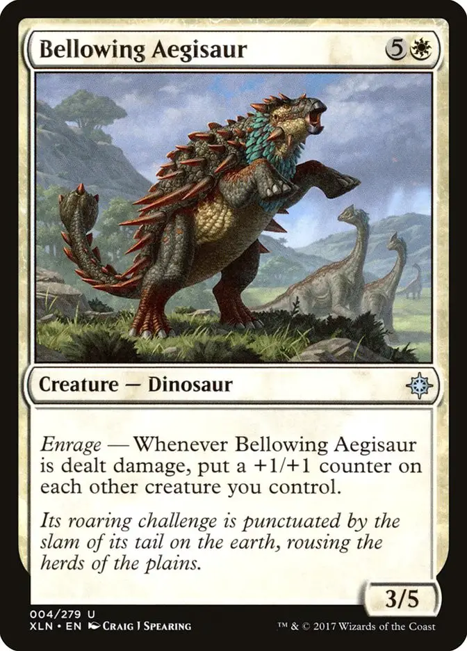 Bellowing Aegisaur (Ixalan)