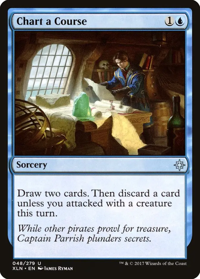 Chart a Course • Sorcery (Ixalan) MTG Assist