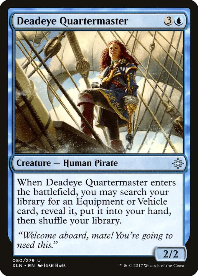 Deadeye Quartermaster (Ixalan)