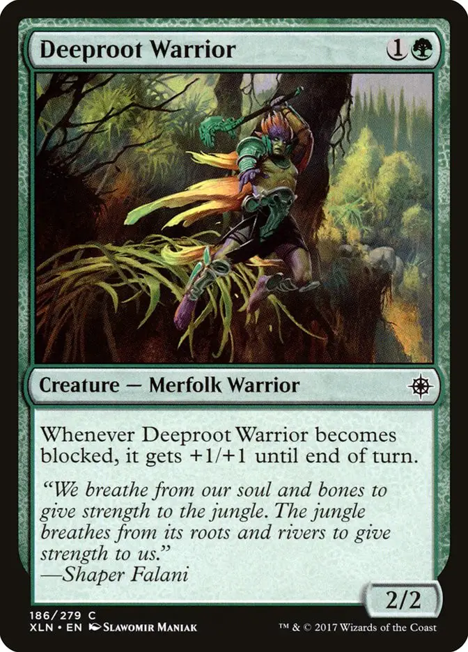 Deeproot Warrior (Ixalan)