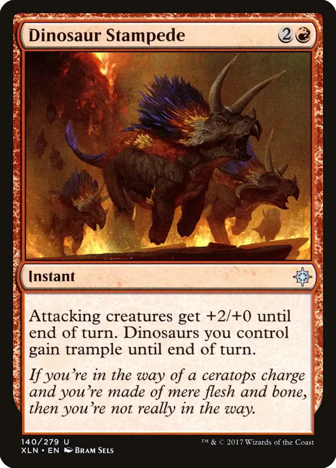 Dinosaur Stampede (Ixalan)