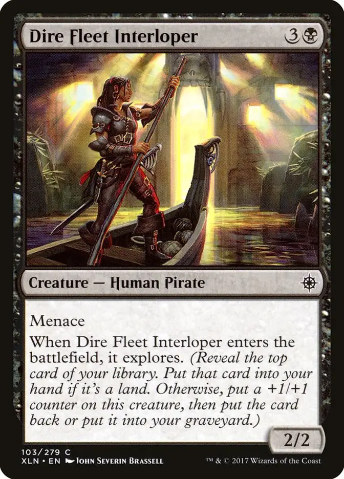 Dire Fleet Interloper (Ixalan)