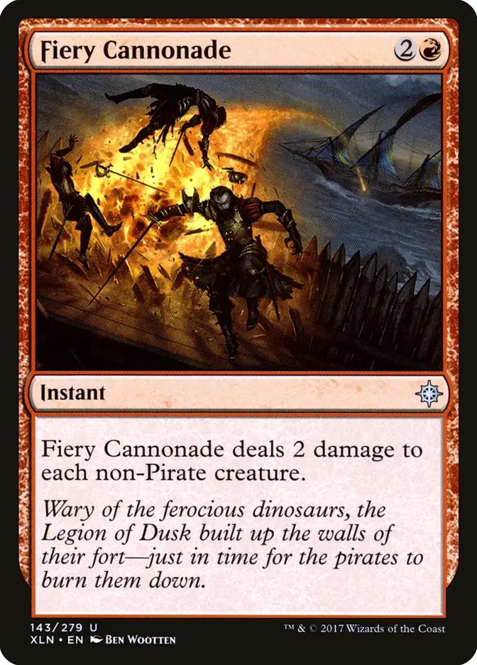 Fiery Cannonade (Ixalan)