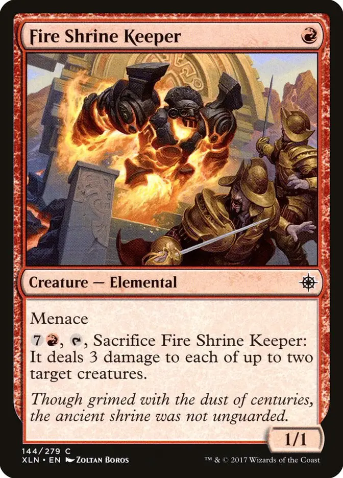 Fire Shrine Keeper (Ixalan)