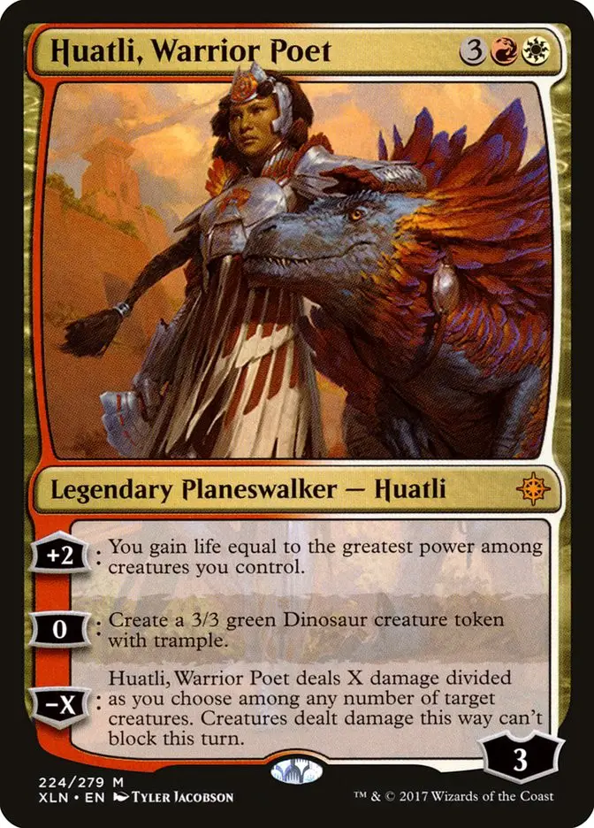 Huatli  Warrior Poet (Ixalan)