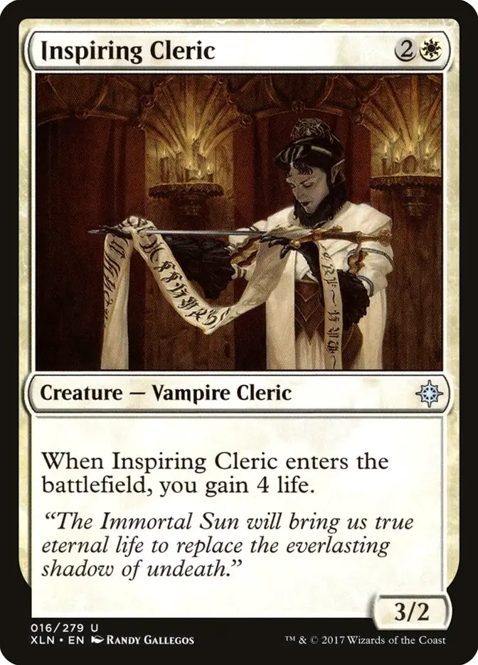 Inspiring Cleric (Ixalan)