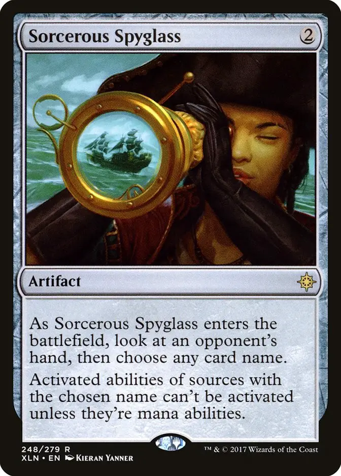 Sorcerous Spyglass (Ixalan)