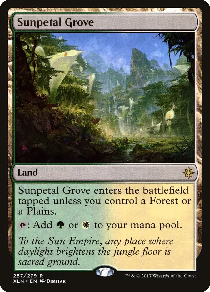 Sunpetal Grove (Ixalan)