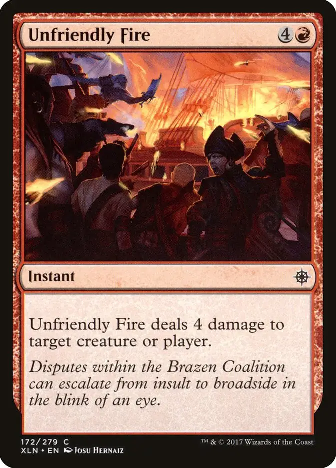 Unfriendly Fire (Ixalan)