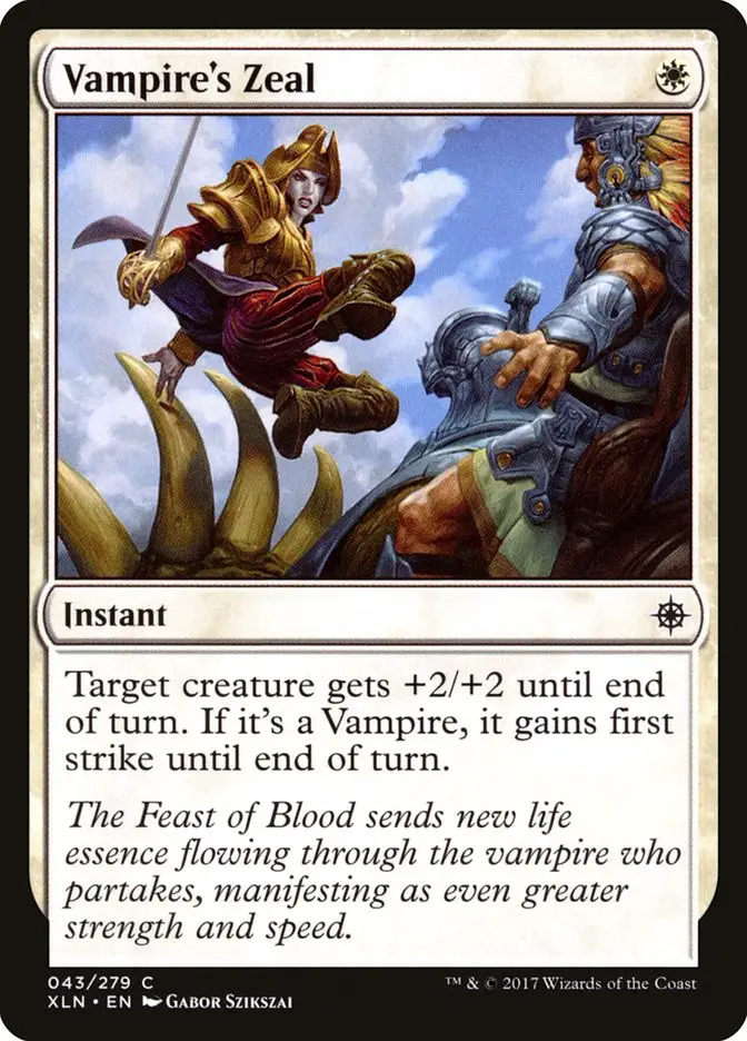 Vampire s Zeal (Ixalan)