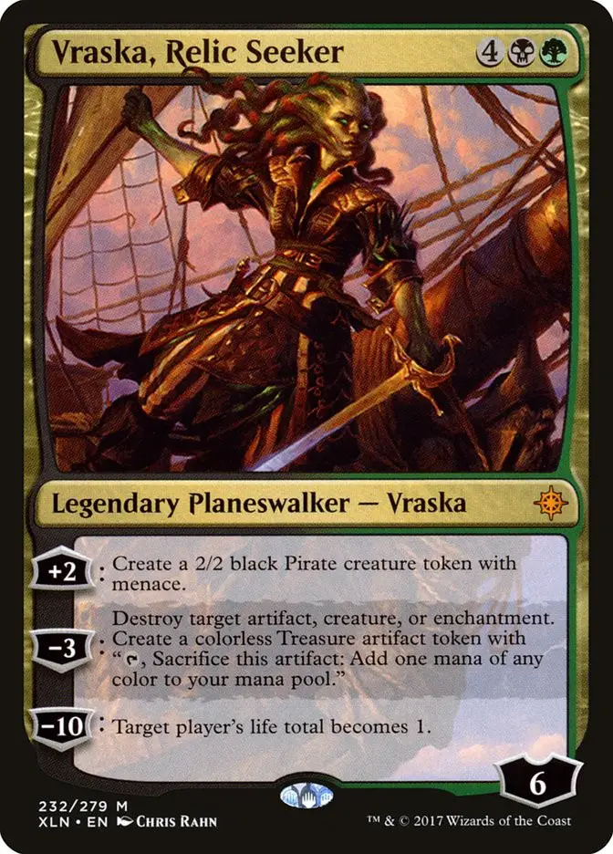 Vraska  Relic Seeker (Ixalan)