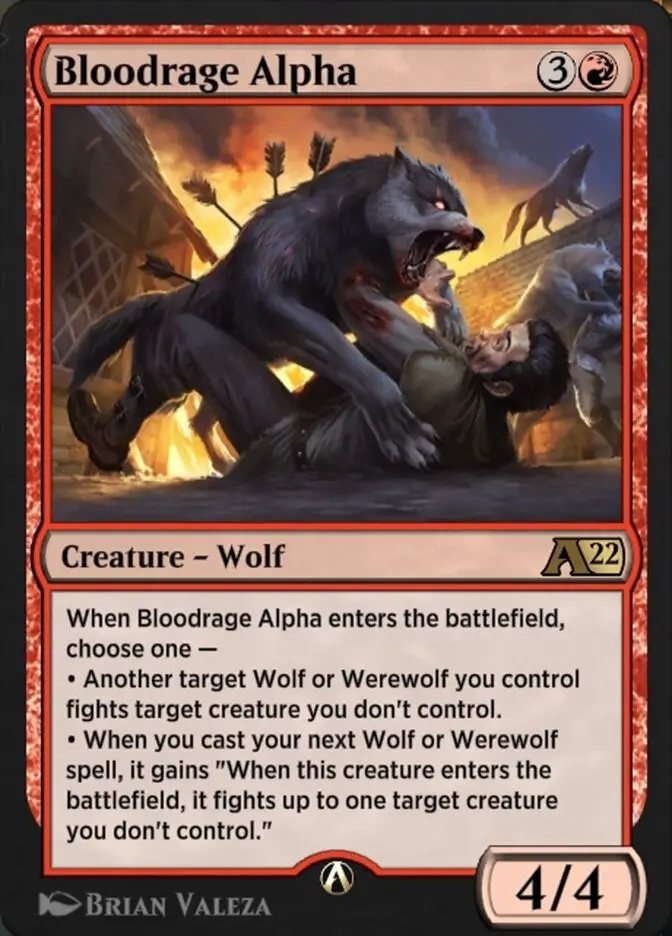 Bloodrage Alpha (Alchemy: Innistrad)