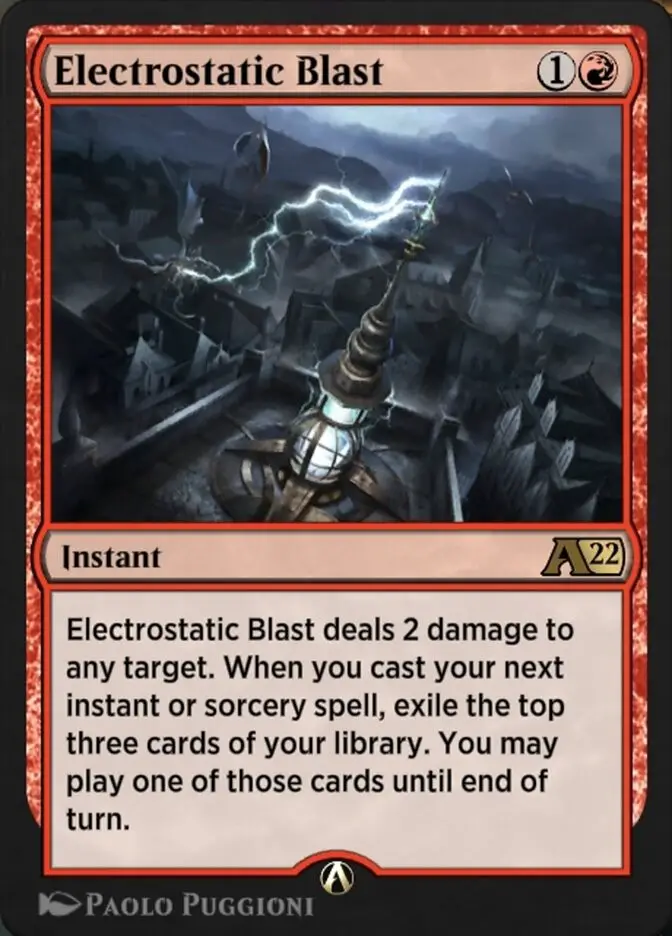 Electrostatic Blast (Alchemy: Innistrad)