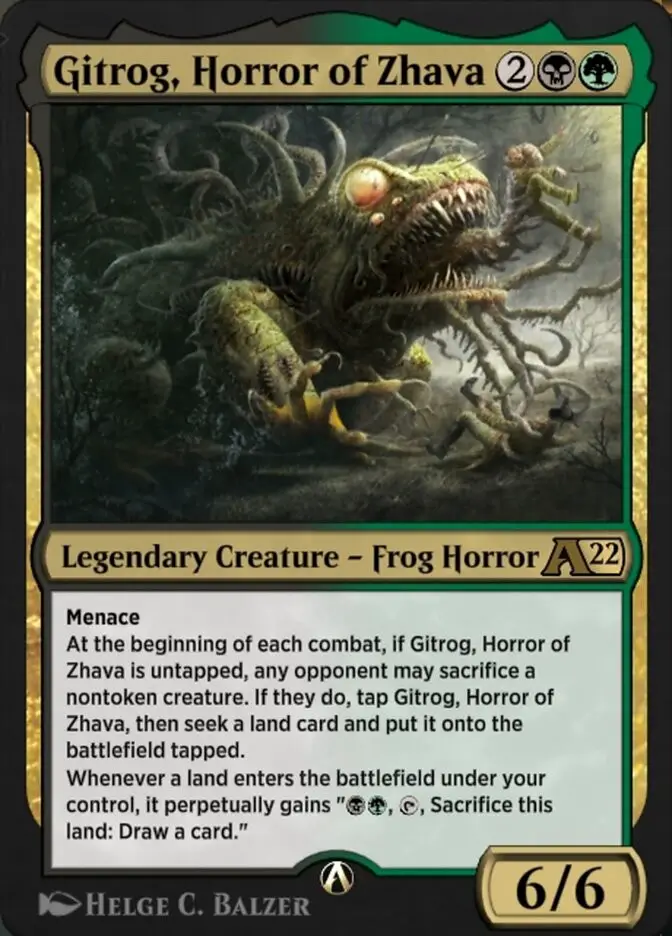 Gitrog  Horror of Zhava (Alchemy: Innistrad)