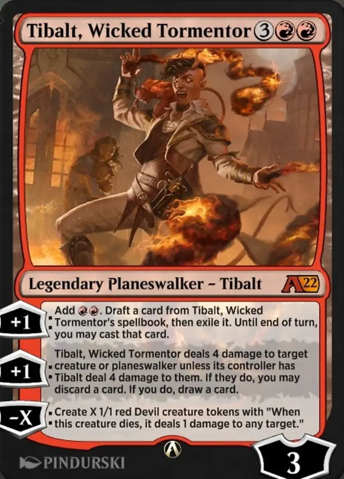 Tibalt  Wicked Tormentor (Alchemy: Innistrad)