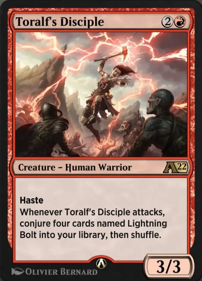 Toralf s Disciple (Alchemy: Innistrad)