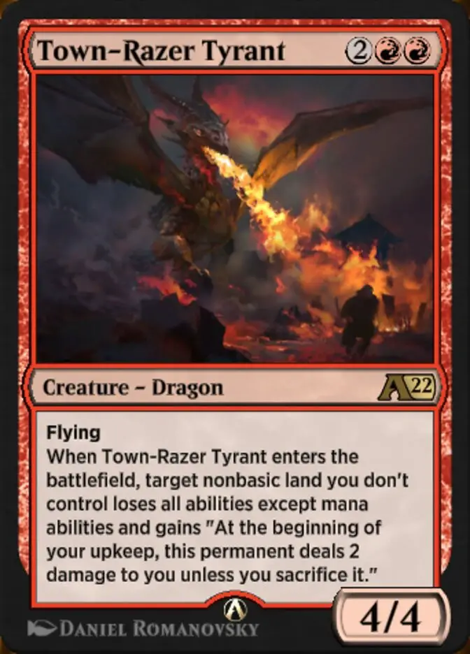 Town Razer Tyrant (Alchemy: Innistrad)
