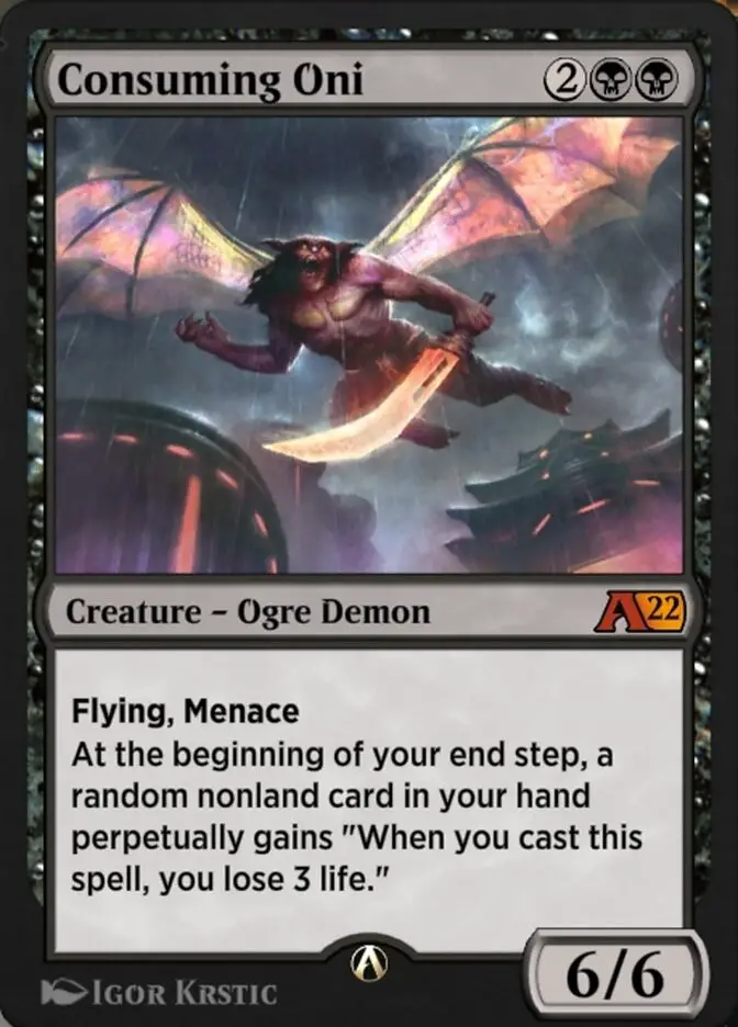 Consuming Oni (Alchemy: Kamigawa)