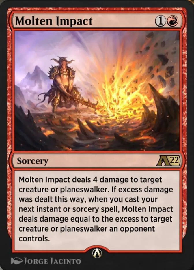 Molten Impact (Alchemy: Kamigawa)