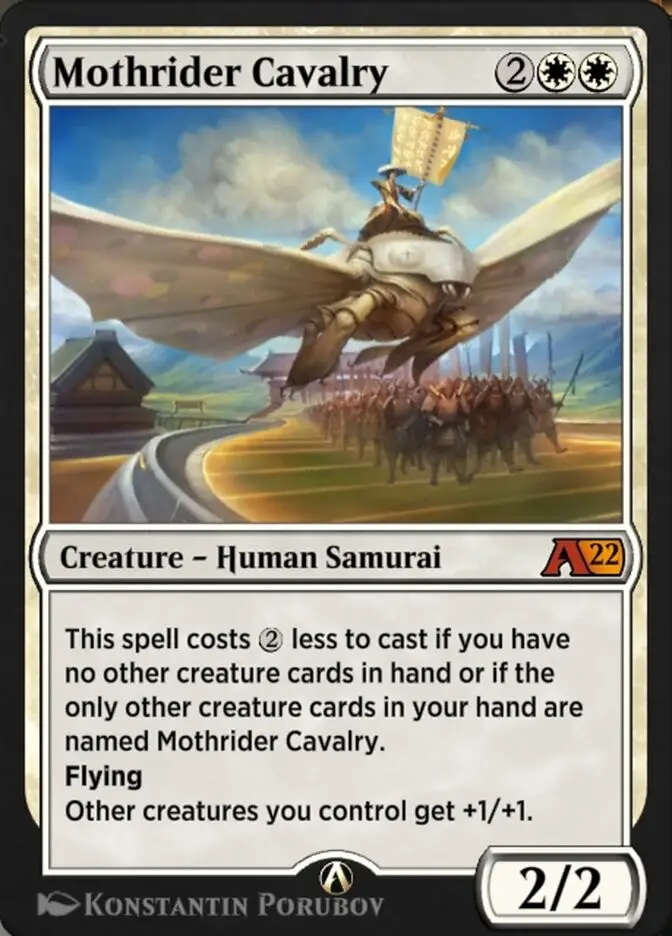 Mothrider Cavalry (Alchemy: Kamigawa)