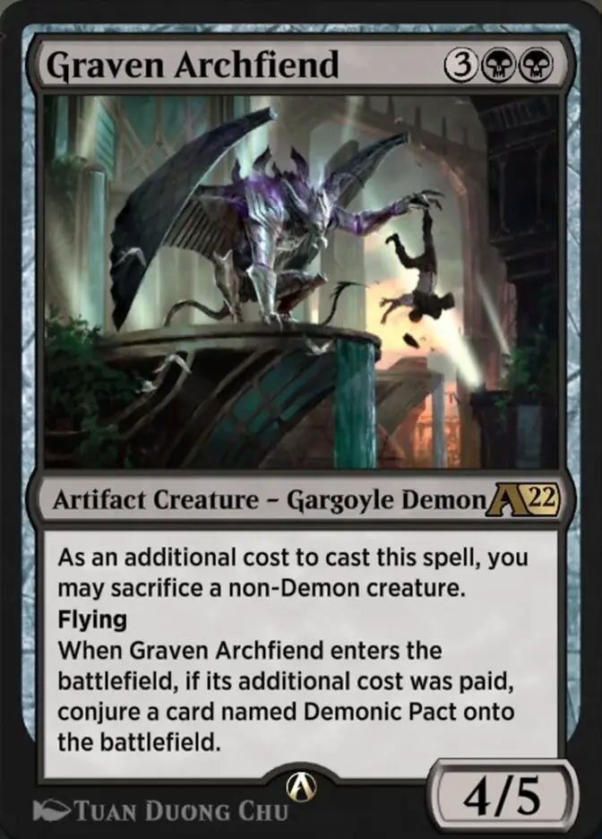 Graven Archfiend (Alchemy: New Capenna)