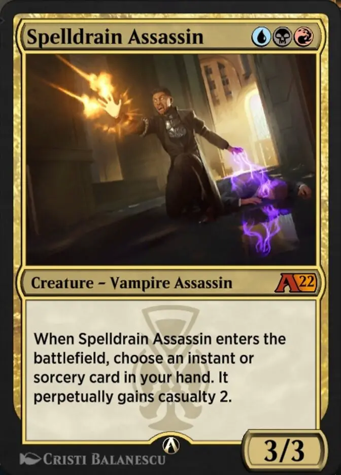 Spelldrain Assassin (Alchemy: New Capenna)