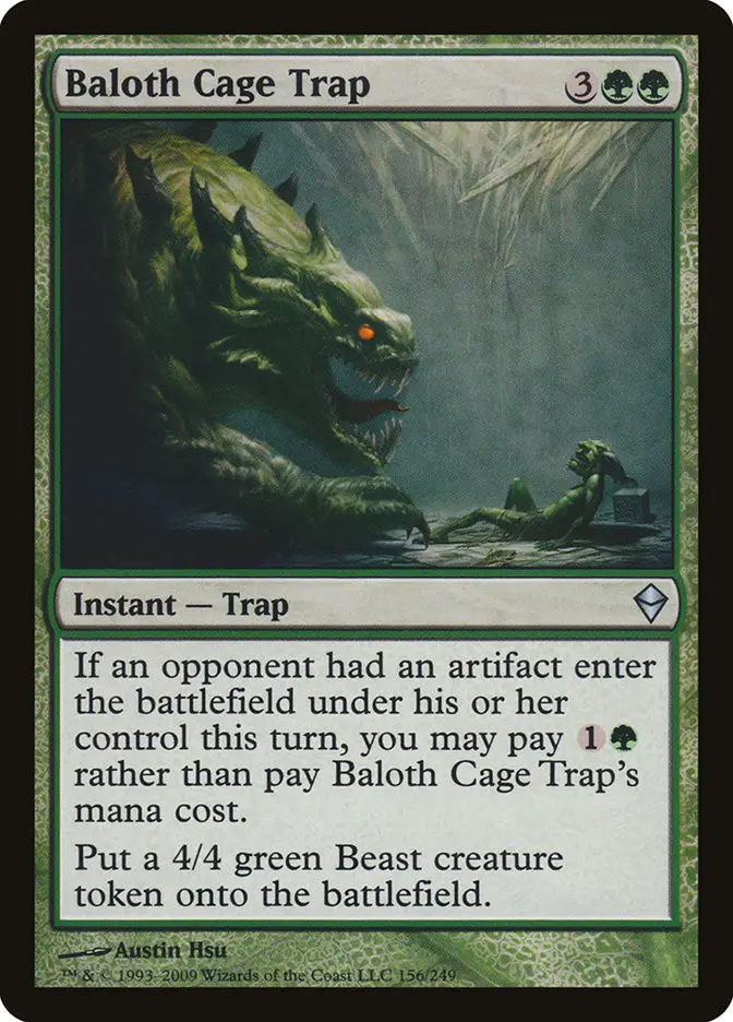 Baloth Cage Trap (Zendikar)