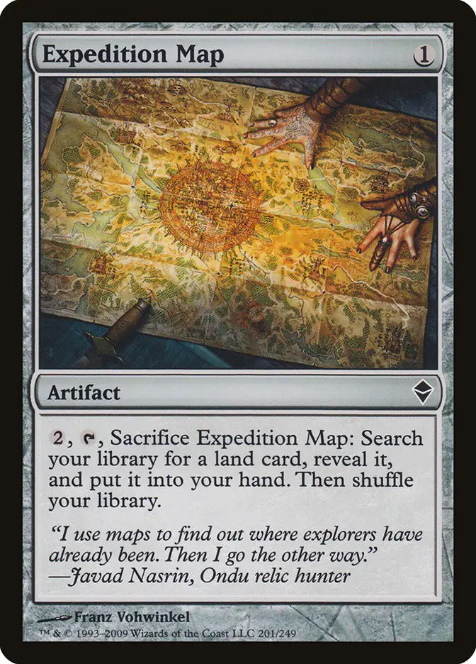 Expedition Map (Zendikar)