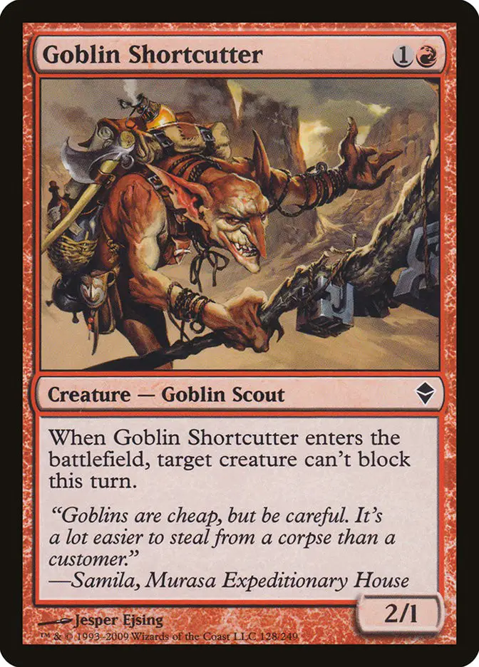 Goblin Shortcutter (Zendikar)