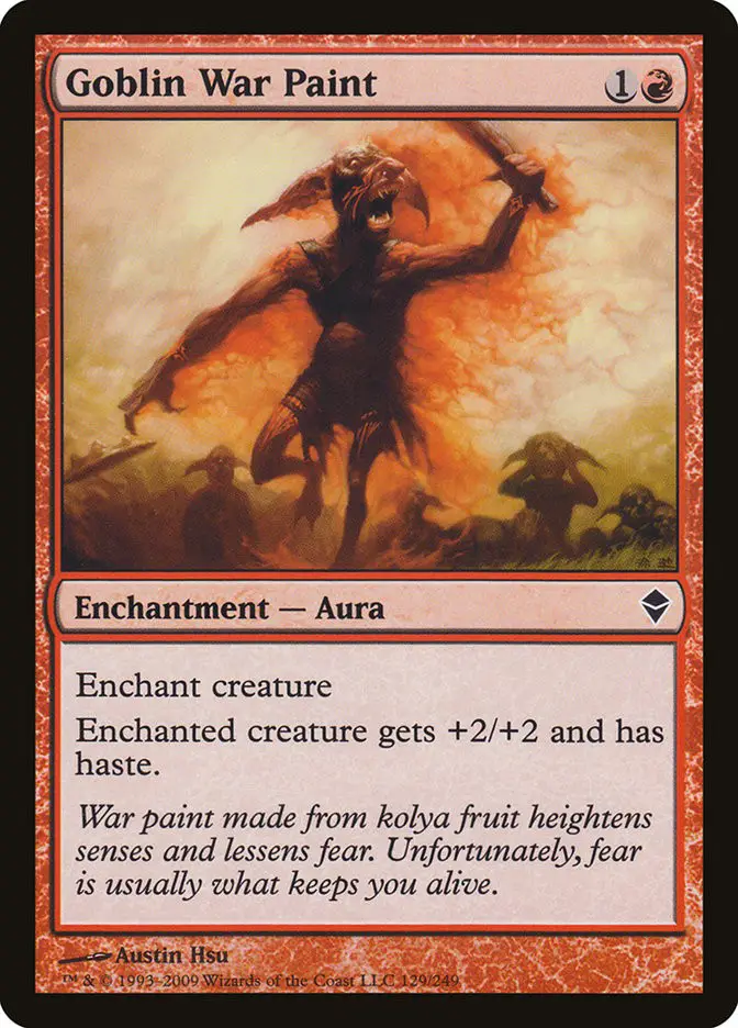 Goblin War Paint (Zendikar)