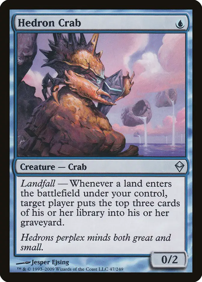 Hedron Crab (Zendikar)