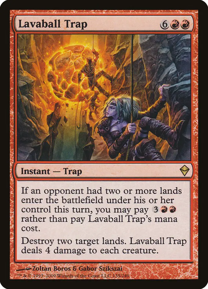 Lavaball Trap (Zendikar)
