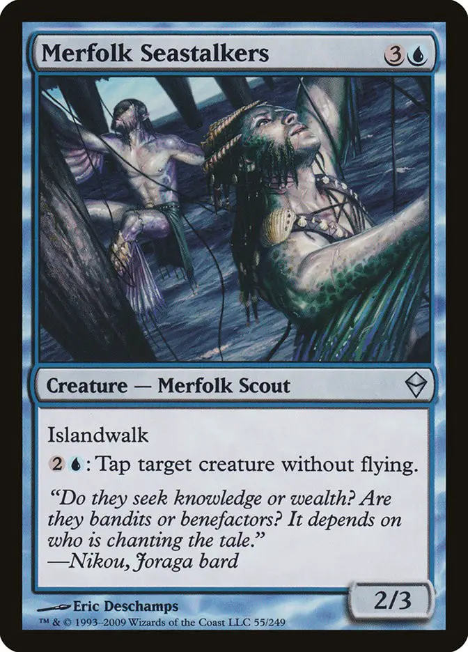 Merfolk Seastalkers (Zendikar)