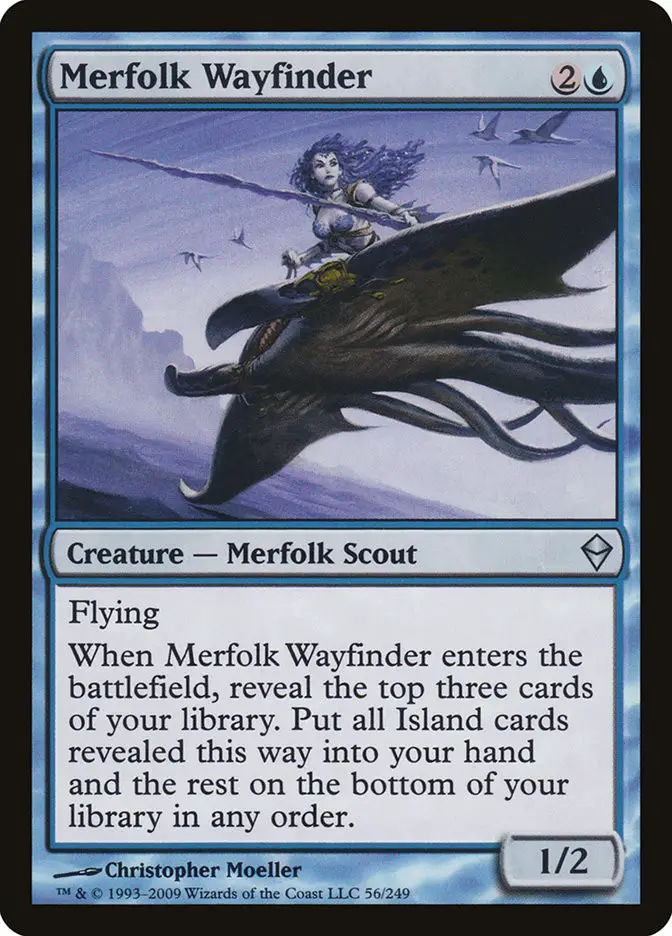 Merfolk Wayfinder (Zendikar)