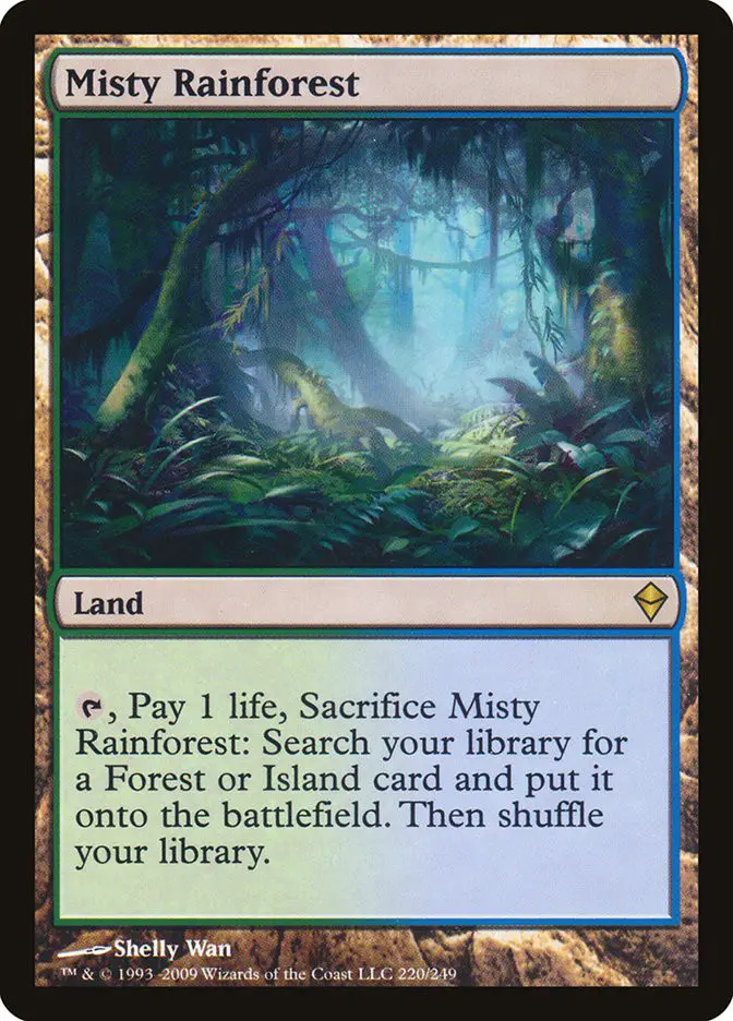 Misty Rainforest (Zendikar)