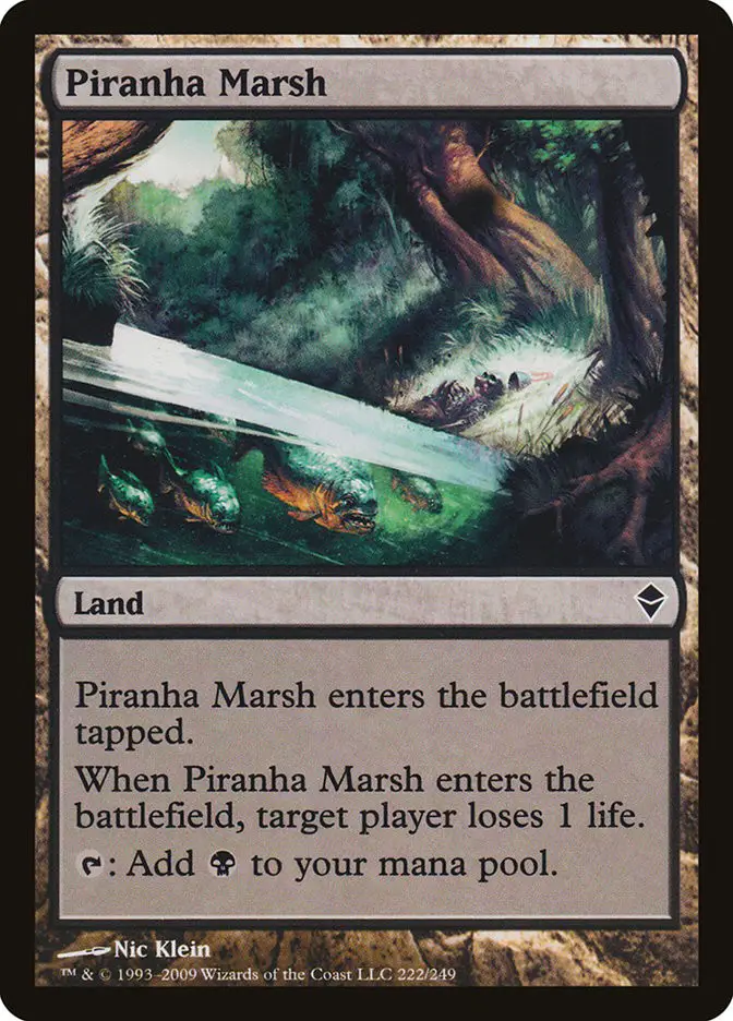Piranha Marsh (Zendikar)