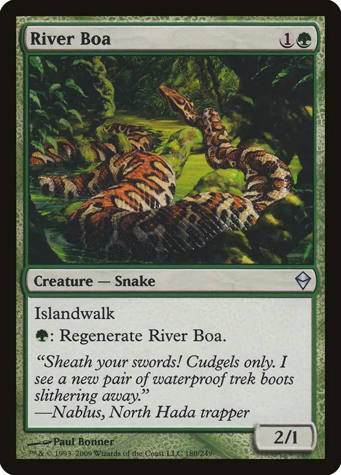 River Boa (Zendikar)