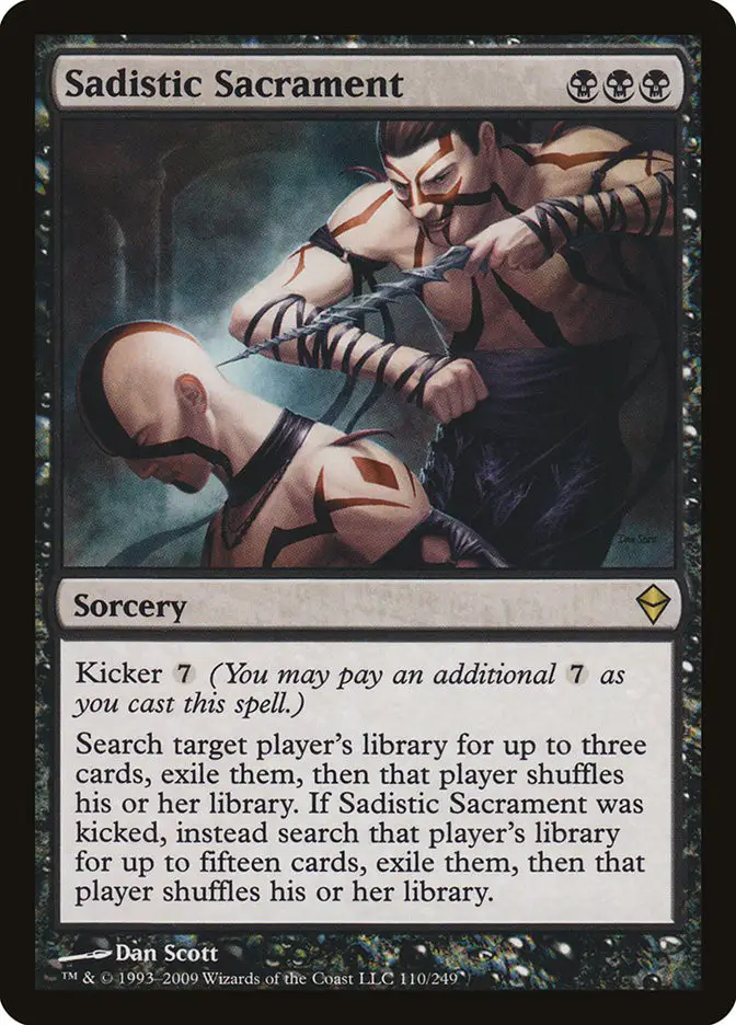 Sadistic Sacrament (Zendikar)