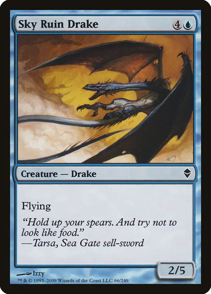 Sky Ruin Drake (Zendikar)