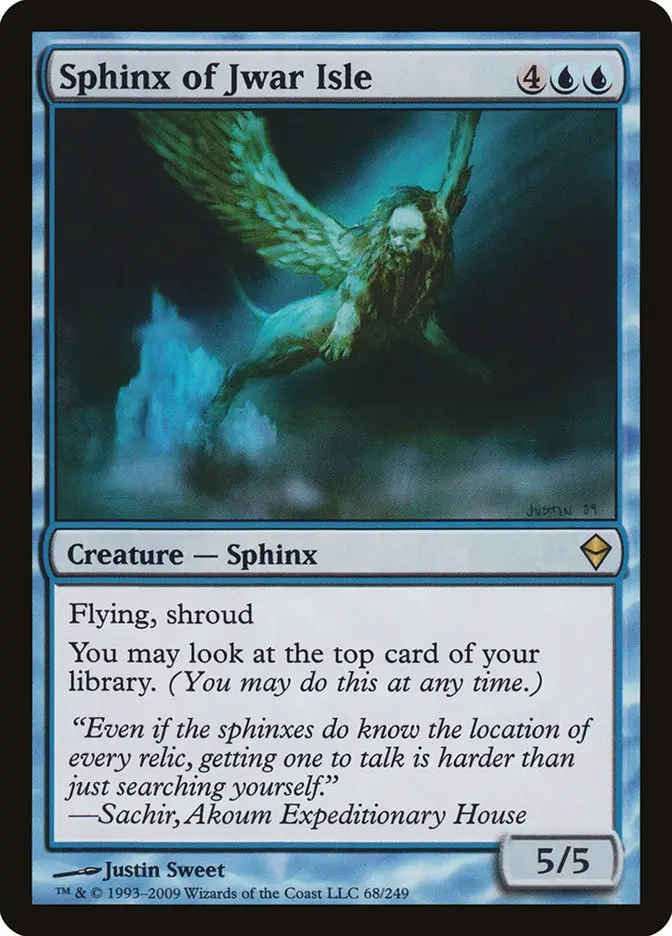 Sphinx of Jwar Isle (Zendikar)