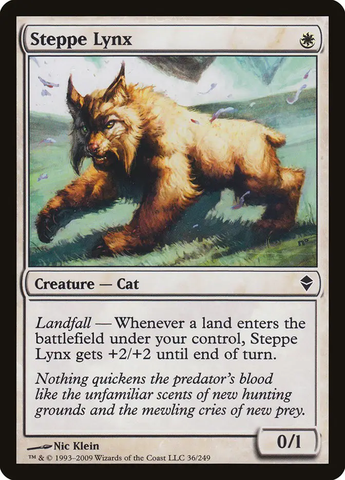 Steppe Lynx (Zendikar)