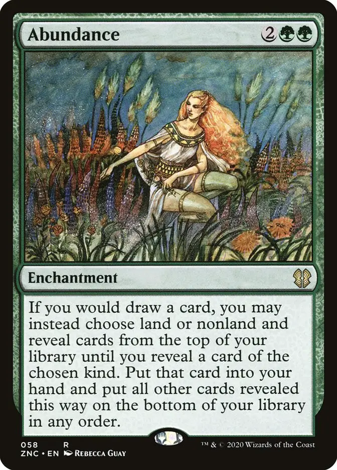 Abundance (Zendikar Rising Commander)
