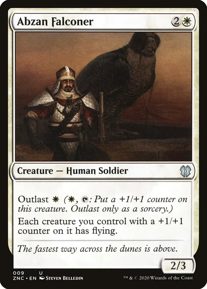 Abzan Falconer (Zendikar Rising Commander)