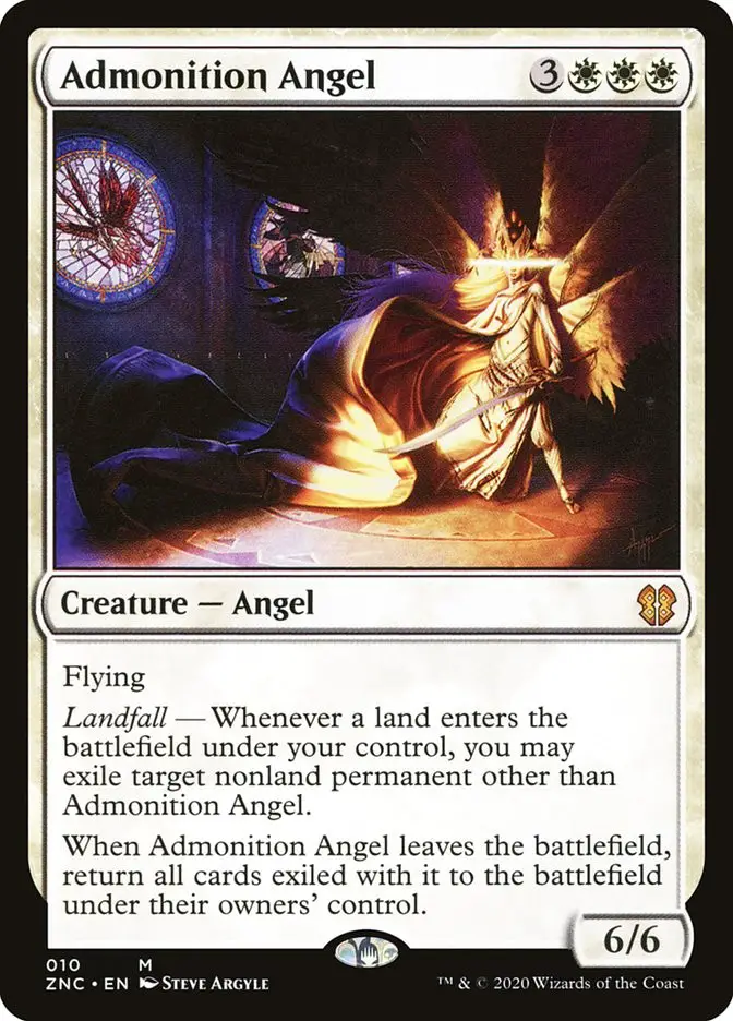 Admonition Angel (Zendikar Rising Commander)
