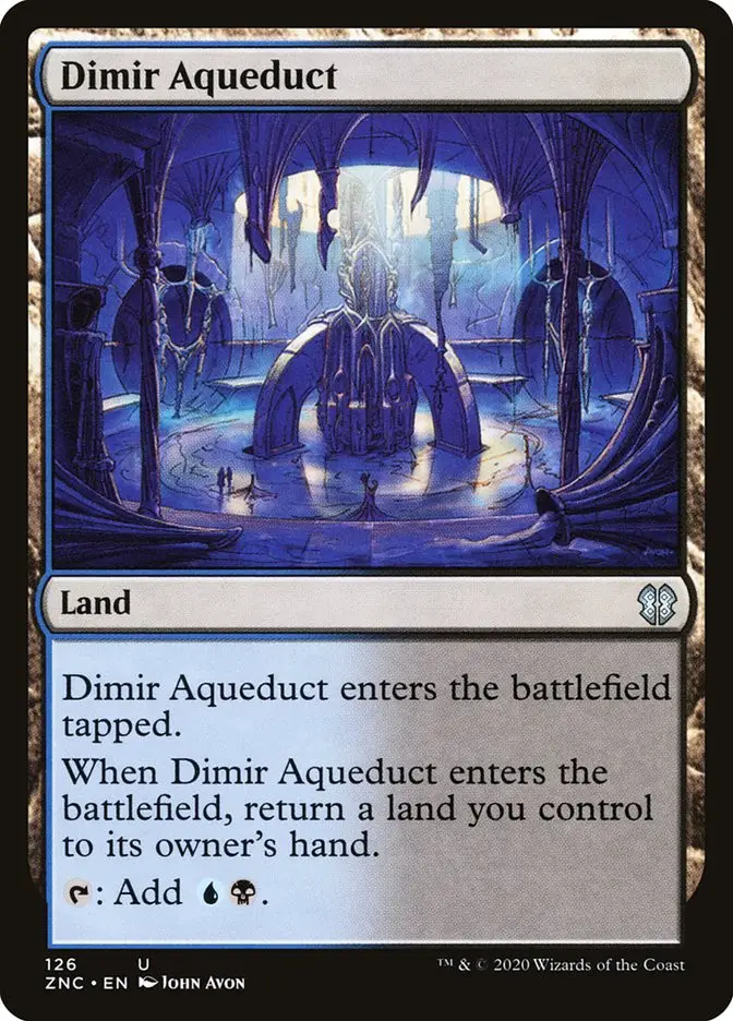 Dimir Aqueduct (Zendikar Rising Commander)