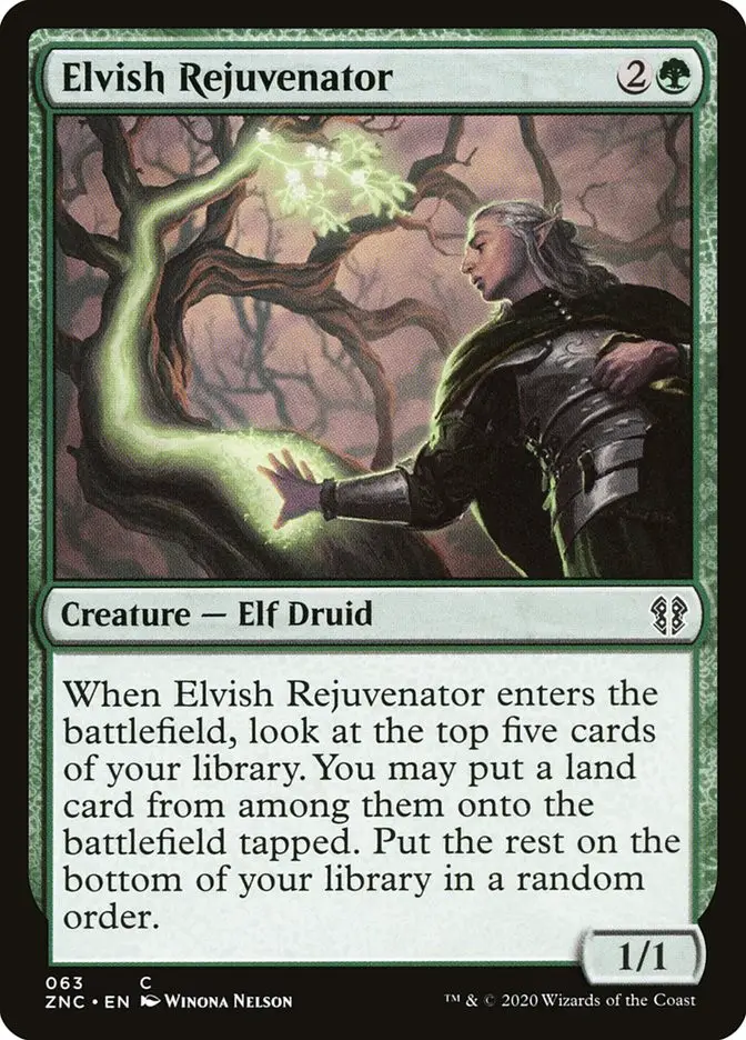 Elvish Rejuvenator (Zendikar Rising Commander)